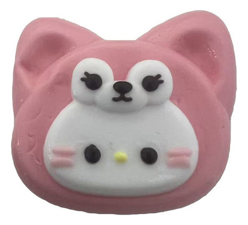 _ Brinquedos De Compressão De Silicone Kitty Feitos À Mão,