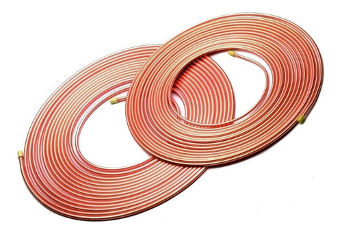 Caño De Cobre 1/2 Para Refrigeración Rollo De 15 Metros