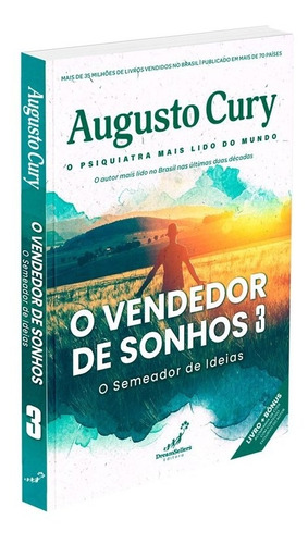 O vendedor de sonhos 3 - O semeador de ideias, de Cury, Augusto. Editora Dreamsellers Pictures Ltda, capa mole em português, 2021