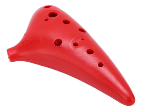 12 Hoyos Ocarina Abs C Tune Instrumento Musical Para Adultos