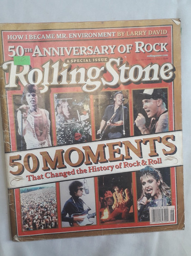 Revista Antigua * Rolling Stone * 50 Años Del Rock Junio 04