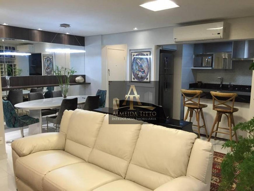 Excelente Apartamento Mobiliado Para Alugar No Edifício Alpha Style - Confira! - Ap2939