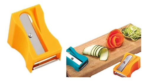 Peladores Rayadores Cortadores Verdura Sacapuntas Set 4 Pzs