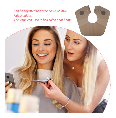 Chal De Silicona Para Corte De Pelo, Protector De Cuello, Ba