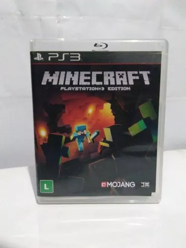 Minecraft Ps3 Mídia Física Original Play 3 Jogos Ps3