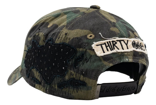 Gorra 31 Hats Thirty One Hats War Ready Nuedo Drop Original Verde Militar Unitalla