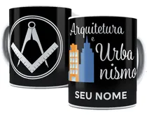 Comprar Caneca Arquitetura Urbanismo Com Nome Personalizado Curso