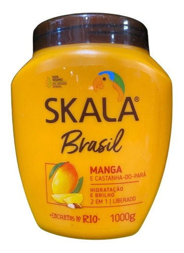 Skala Brasil Manga Crema P/peinar Y Tratamiento