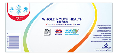 Gel Clareador Colgate Total, Embalagem Com 2 Unidades, 9,170