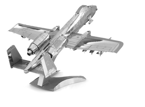 Metal Earth A-10 Warthog Airplane 3d Metal Modelo Kit Fascin