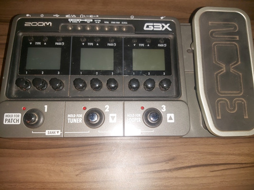 Pedal Multiefectos Zoom G3x