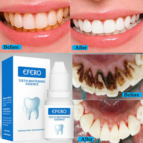 Esencia Blanqueadora Dental Efero Limpeza Higiene Oral Remov