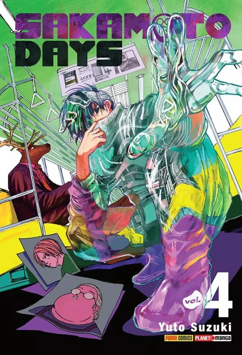 Capa de Sakamoto Days Volume 4