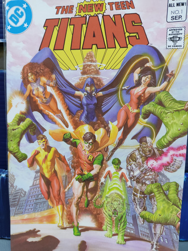 Comic Tales Of The Teen Titans #1 Alex Ross Store Exclusive