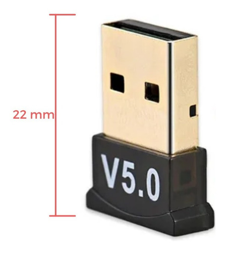 Adaptador Usb Bluetooth 5.0 Dongle Pc Notebook