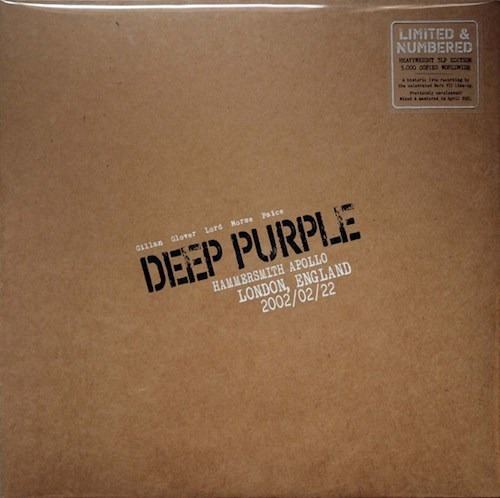 Live In London 2002 - Deep Purple (vinilo)