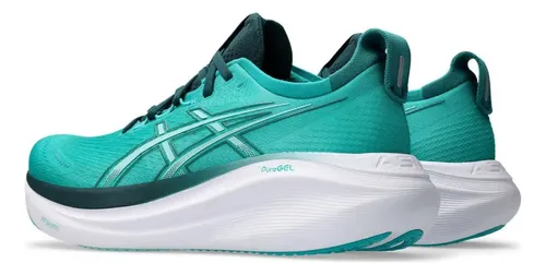 Zapatillas Asics Gel-nimbus 27 Hombre Running Turquesa