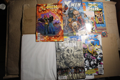 Pack 5 Comics Marvel Xmen Extraordinary Flip Book Logan