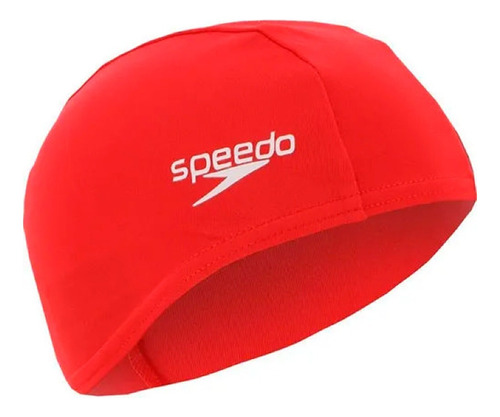 Gorra Speedo De Tela Natacion Piscina Lycra Color Rojo Diseño De La Tela Liso Tamaño Unico