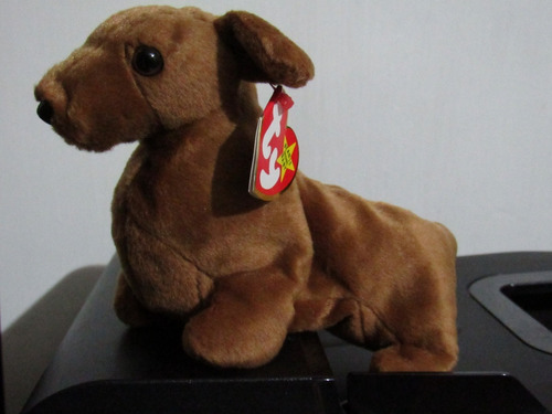 Peluche Ty Perro Salchicha Weenie 19cm Coleccion