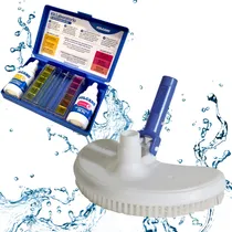 Comprar Limpia Fondo Vulcano Medialuna + Kit Ph - Limpieza Pileta