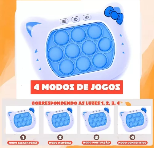 Novo pop push rápido bolha competitiva jogo console série