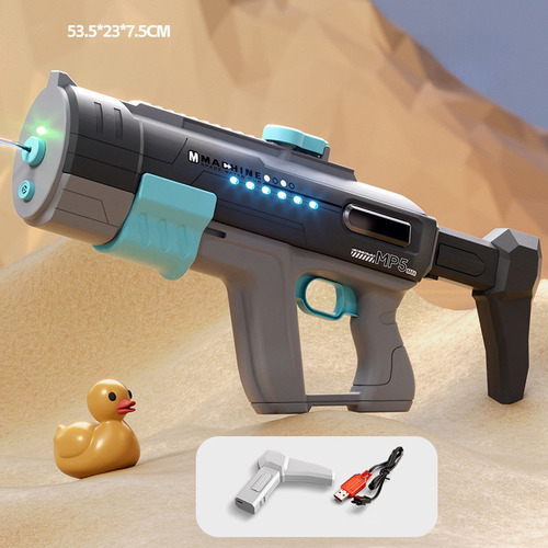 Pistola De Agua Eléctrica Iluminada Mp5