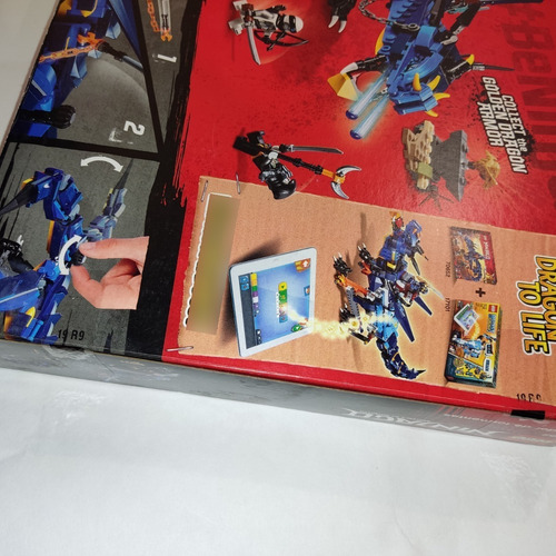 Lego 70652 Stormbringer Dragon Azul Ninjago Ninja Go