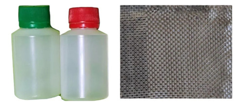 Kit Reparación De Paleta Padel Con Resina Epoxi Y Carbono