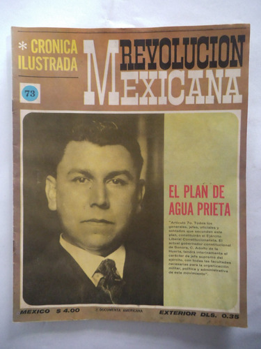 Cronica Ilustrada 73 Revolucion Mexicana Publex