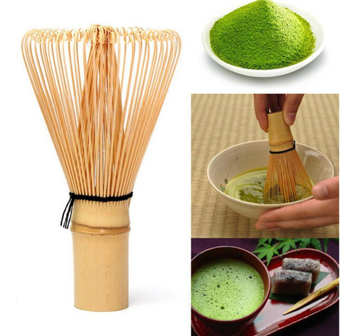 S . Herramienta For Preparar Polvo De Matcha Con Bambú