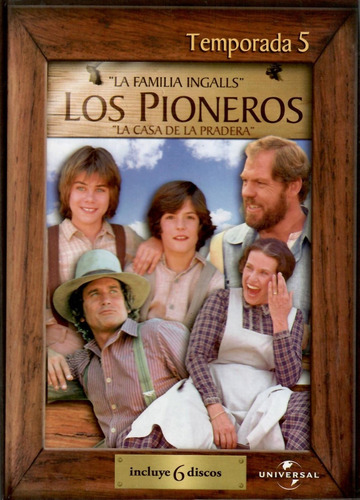 La Familia Ingalls Los Pioneros Temporada 5 Set 6 Dvds
