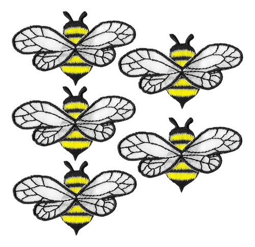 Parche De Gasa Con Diseño De Abeja Alada (5 Unidades)