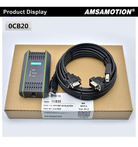 Cable De Programacion Amsamotion Para Siemens S7-200/300/400