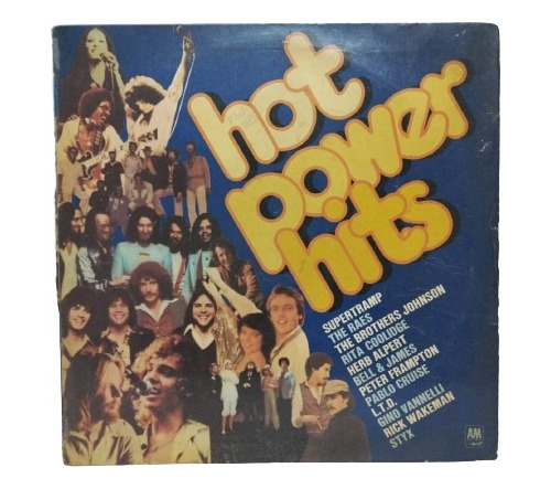 Varios Artistas - Hot Power Hits, Lp La Cueva Musical