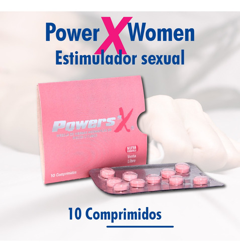 Potenciador Sexual Femenino Power X, Estimulante Femenino