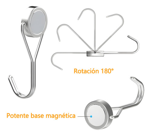 Gancho Magnético Imanes Fuerte Ventosa 15kg/33lbs 10piezas Lmanes De Neodimio 20mm