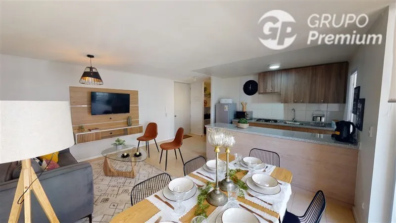 Imagen 1 de 28 de Departamento Nuevo En Venta De 2 Dorm. 2 Baños, En Cerrillos