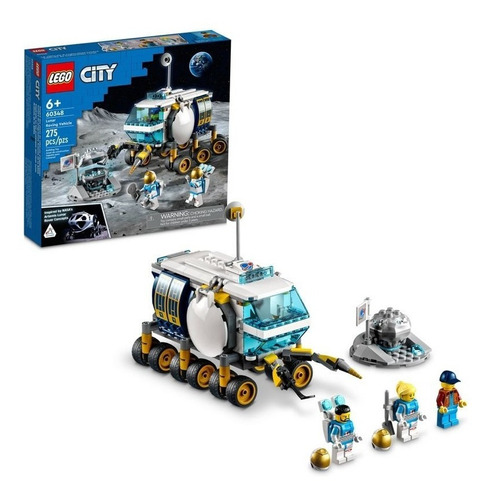 Kit Lego City Vehículo De Exploración Lunar 60348 275 Piezas