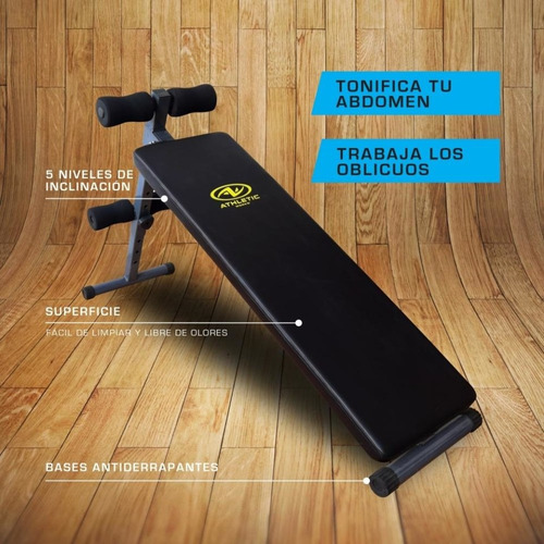 Banco De Ejercicio Abdominales Fitness