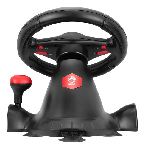 Volante Y Pedalera Marvo Gt Onaga 30 Pc Ps3 Ps4 Xbox