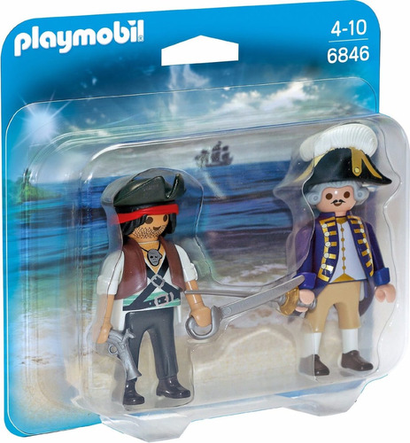 Playmobil Pirata Y Soldado 6846 Duo Pack Educando