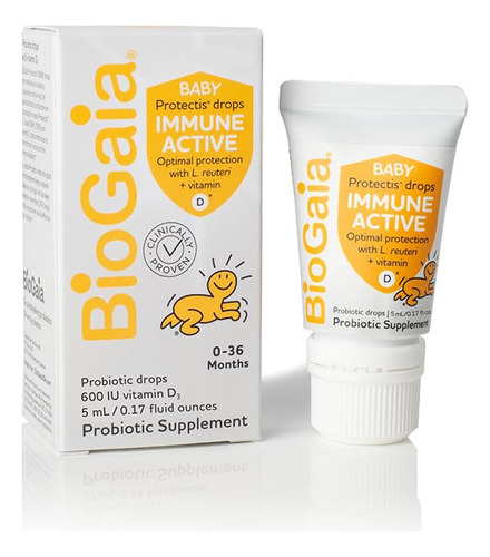 Biogaia Protectis Inmune Activo Bebé | Probiótico + Vitami