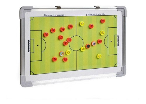 Set Tablero Entrenador Escuela Fútbol Imanes Importado