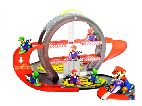 Juguete Pista De Carros Mario Bros Para Niños 