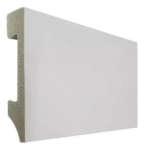 Zocalo Pvc De 10cm Piso Ceramica Porcelanato Blanco Xml