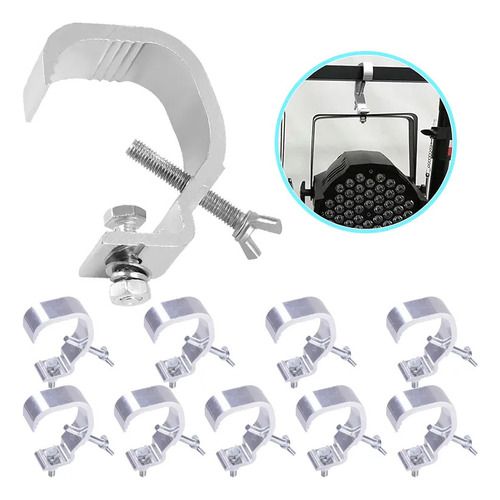 - Soporte Para Colgar Luces De Escenario, 10 Unidades, Para
