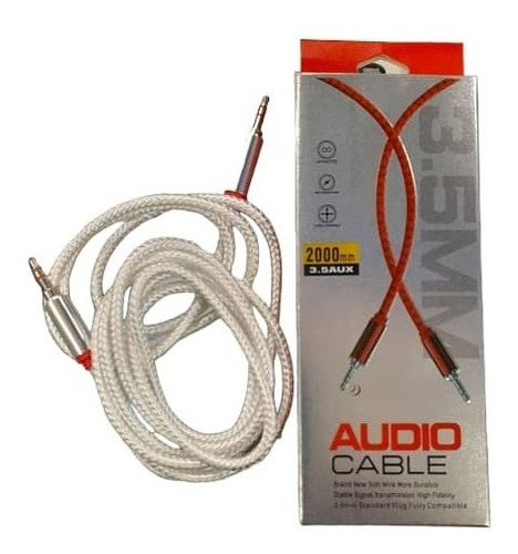 Cable De Audio  Auxiliar 3.5   2metros         