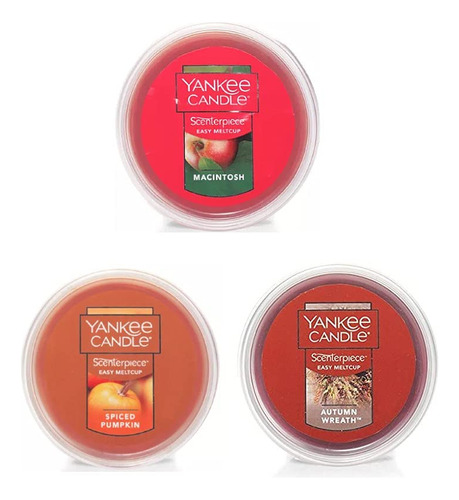 Yankee Candle Vacaciones, Los Favoritos De Otoño Meltcups (l