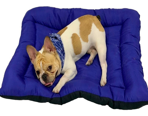 Cama Para Perro 90x70 Cm Comoda Colchoneta De Mascotas